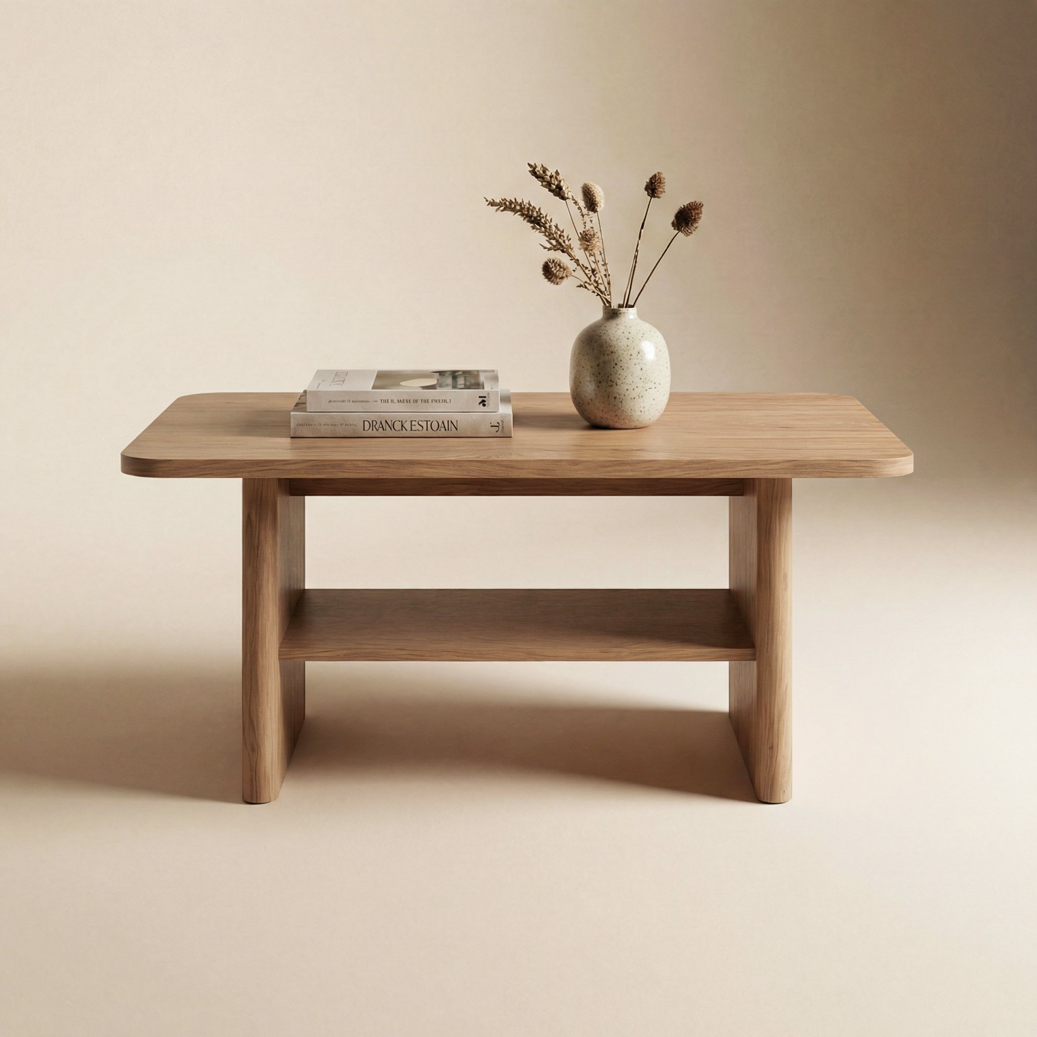 Genf Couchtisch Holzoptik Braun