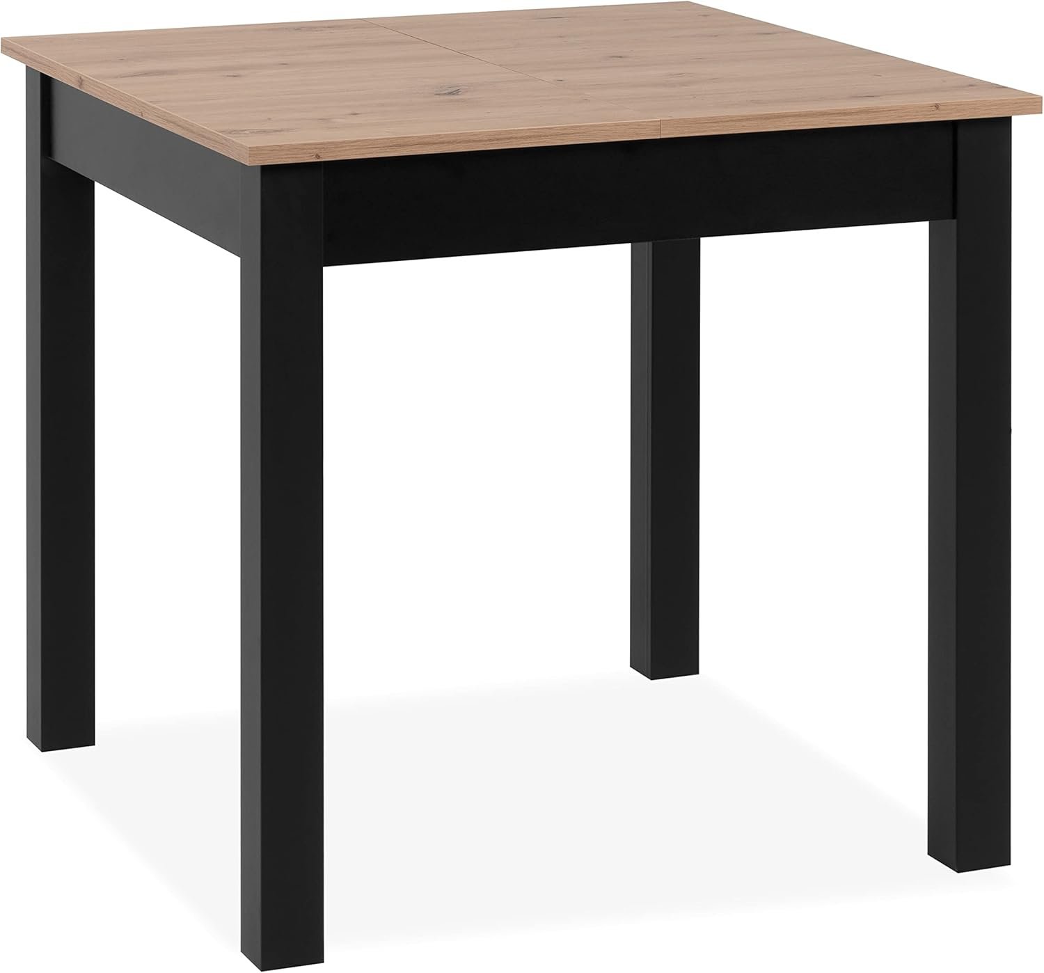 Esstisch Noa 80 cm Anthrazit/Wildeiche