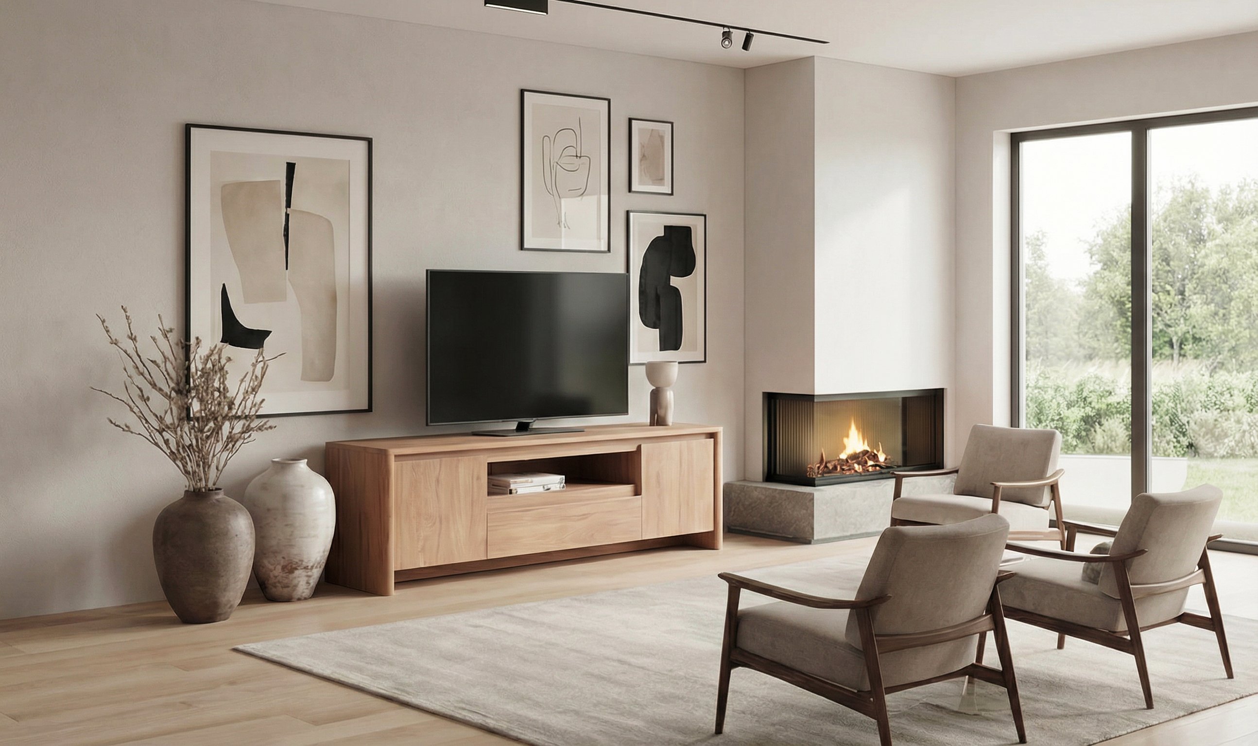 Genf TV-Board Eiche Braun (Jackson Hickory)