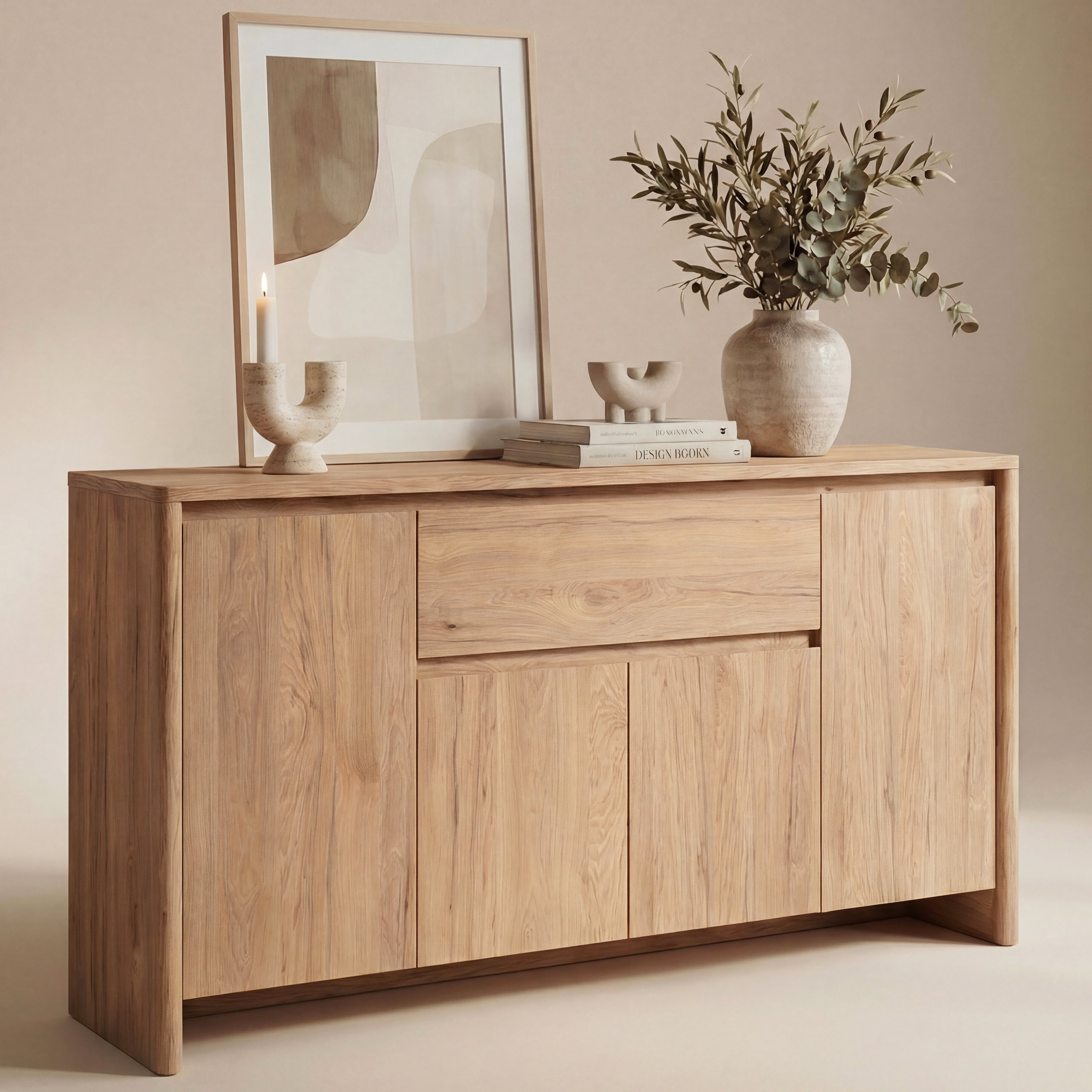 Genf Sideboard Eiche Braun (Jackson Hickory)