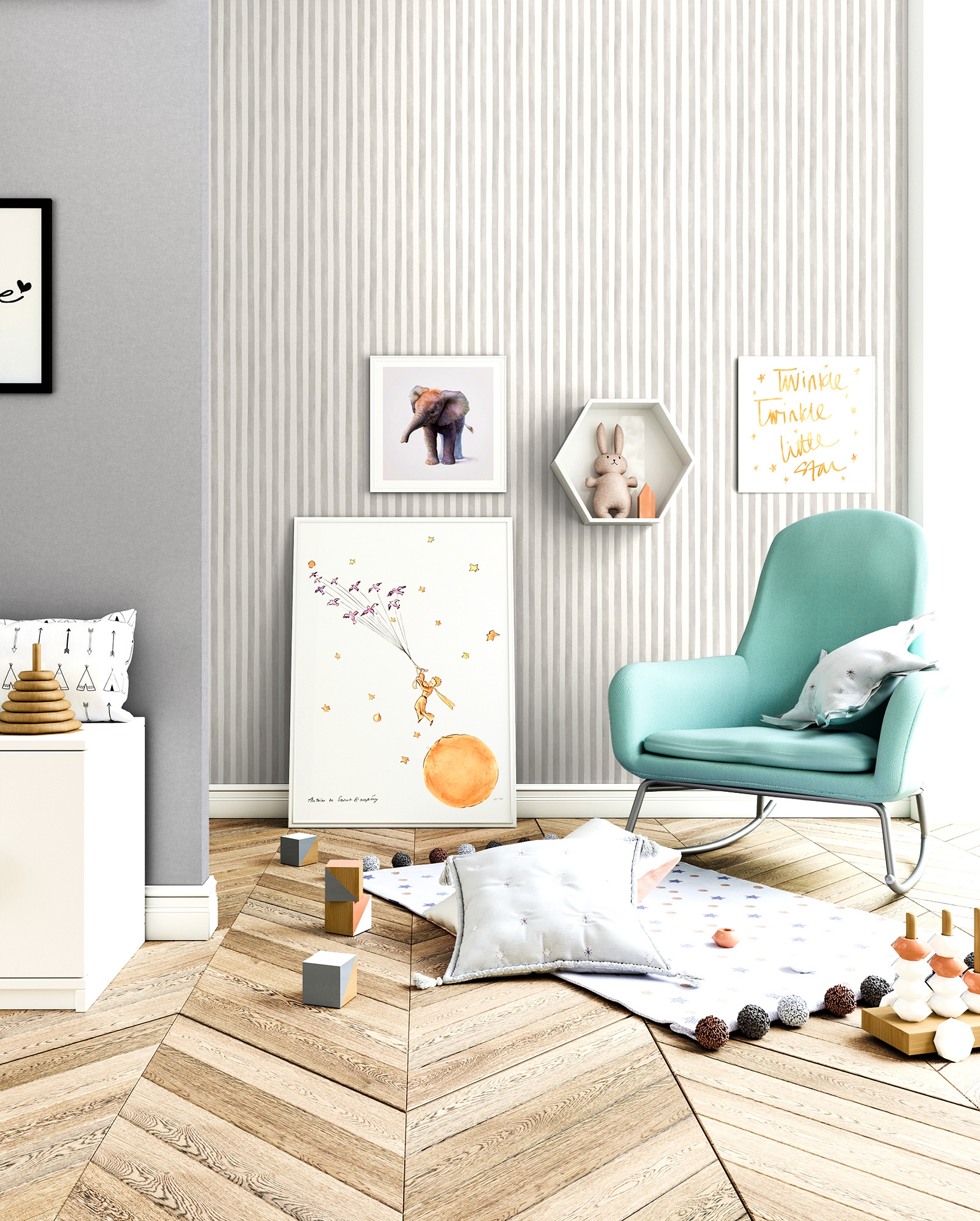 Stripes Grey