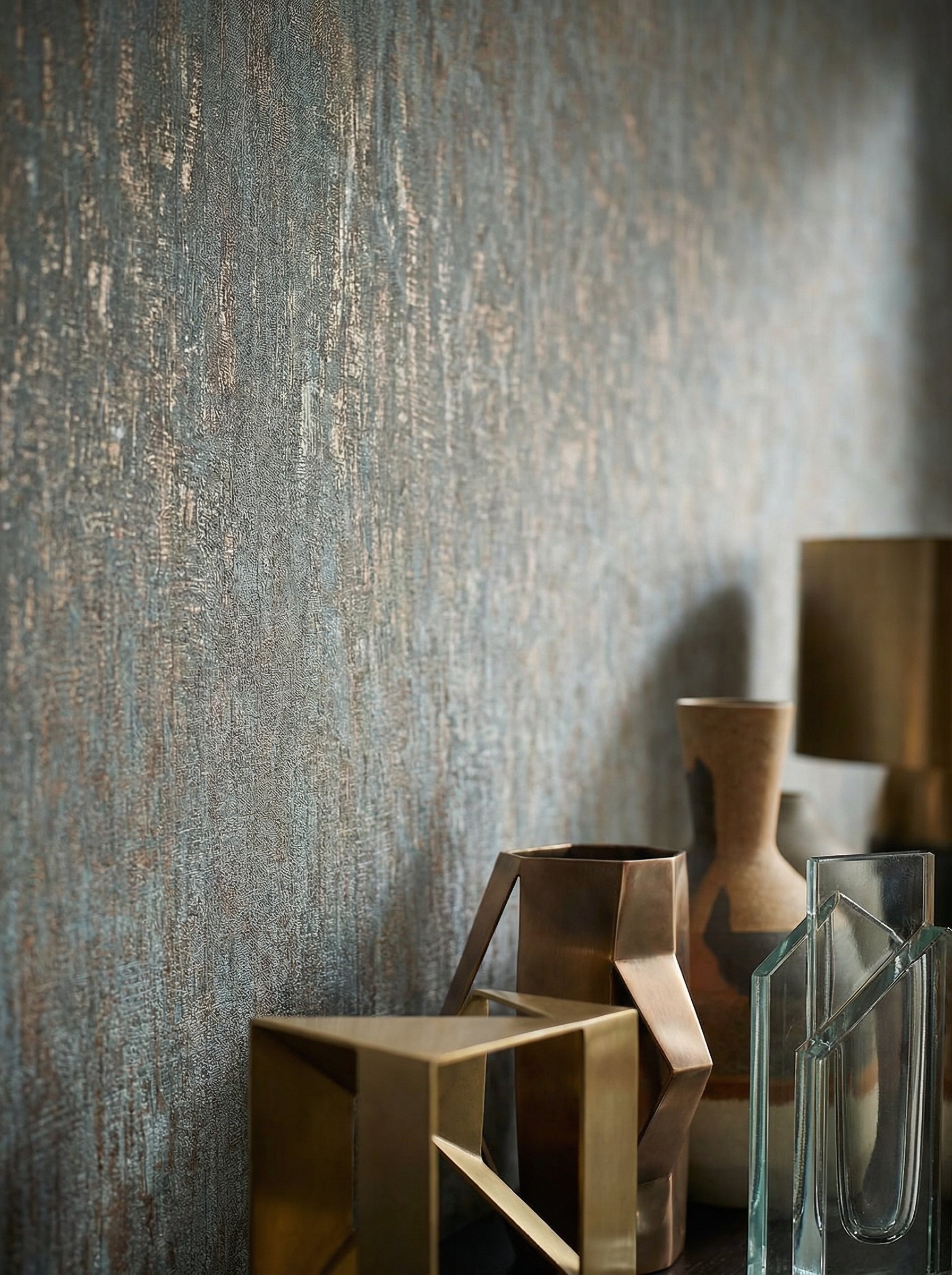 Thelma Dusty Blue Rosy