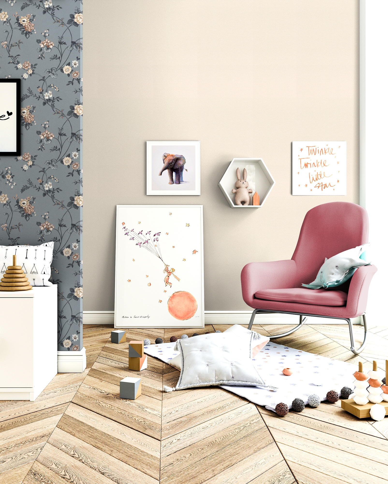 Liana Punkte Beige