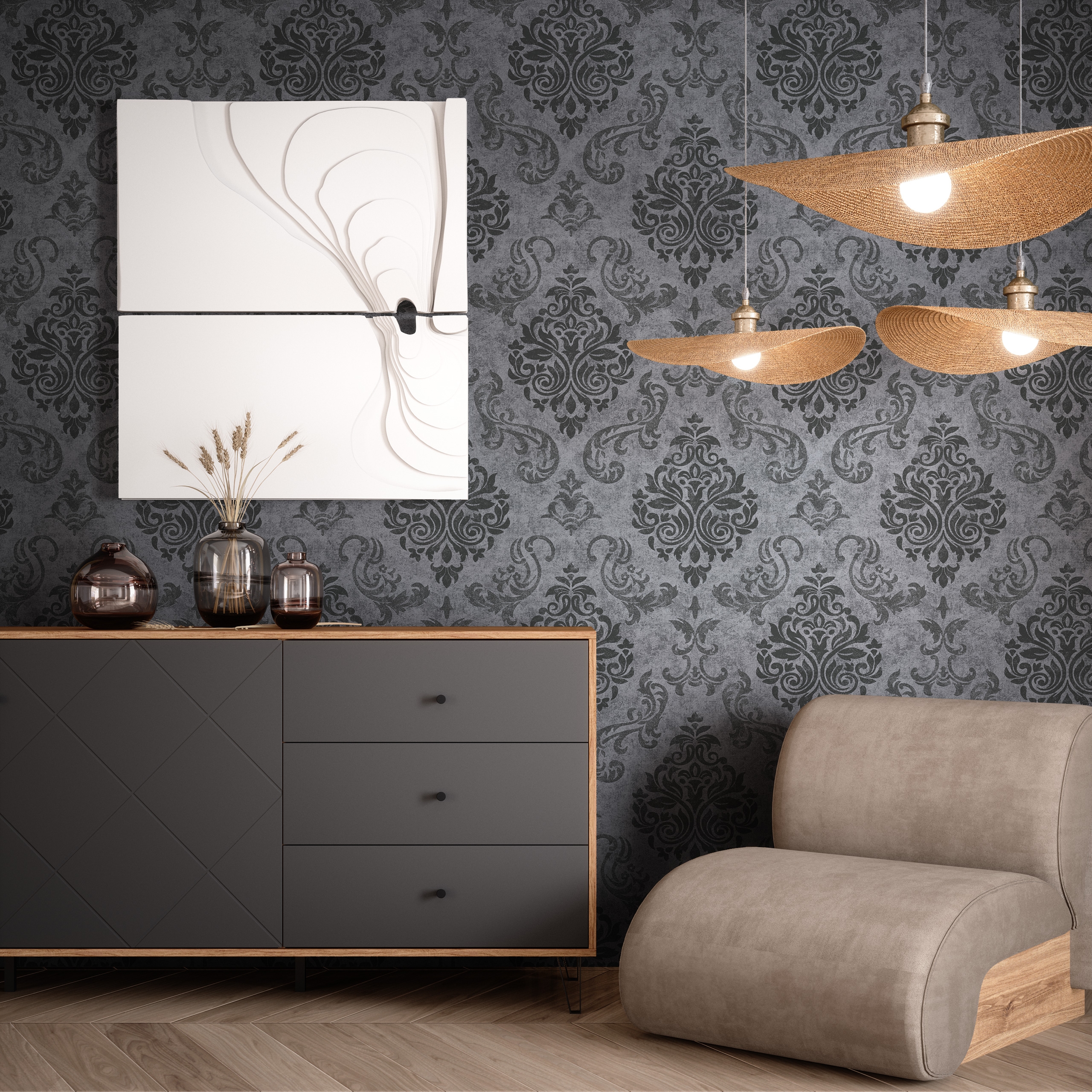 Cigno Schwarz - Muster 1