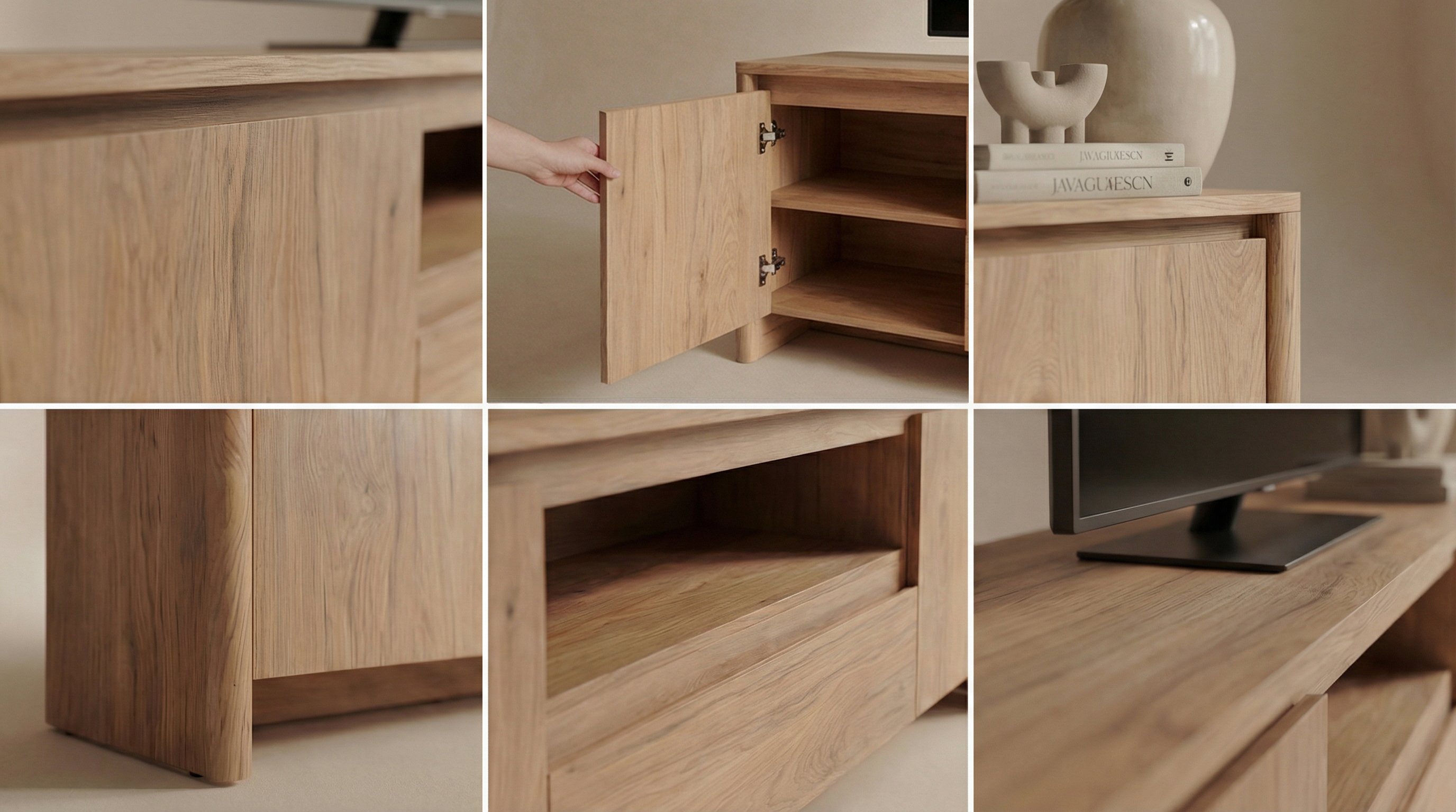 Genf TV-Board Eiche Braun (Jackson Hickory)