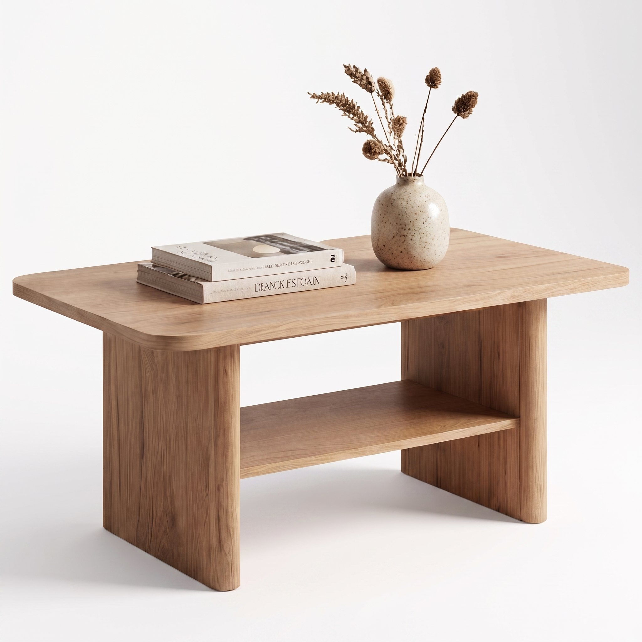 Genf Couchtisch Holzoptik Braun