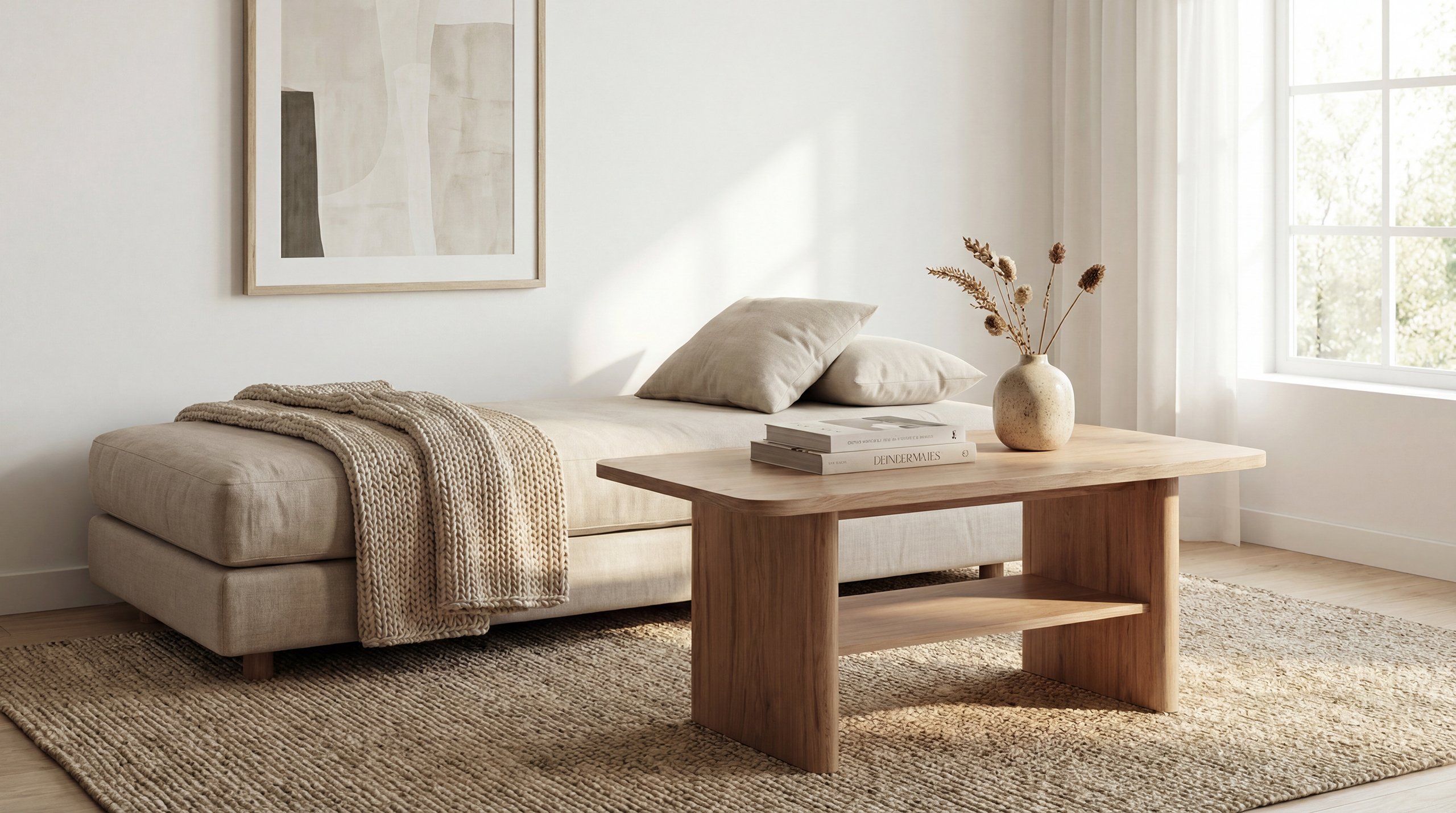 Genf Couchtisch Holzoptik Braun