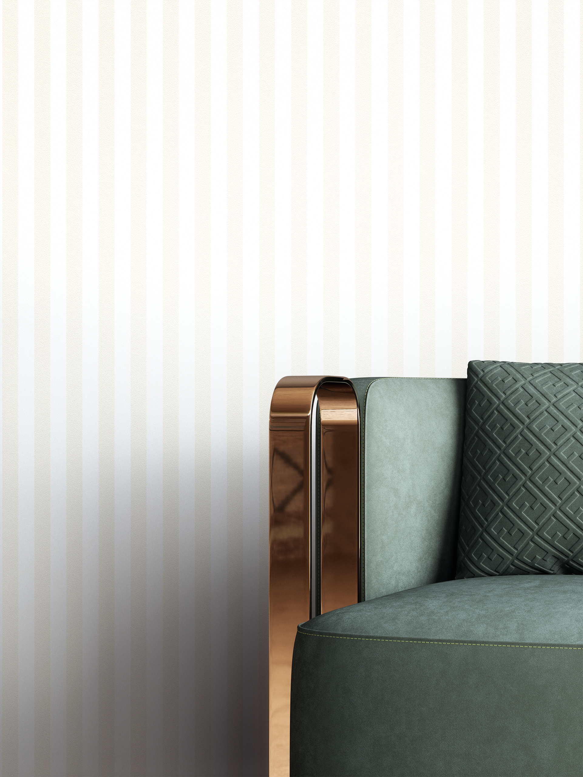 Liana Streifen Beige