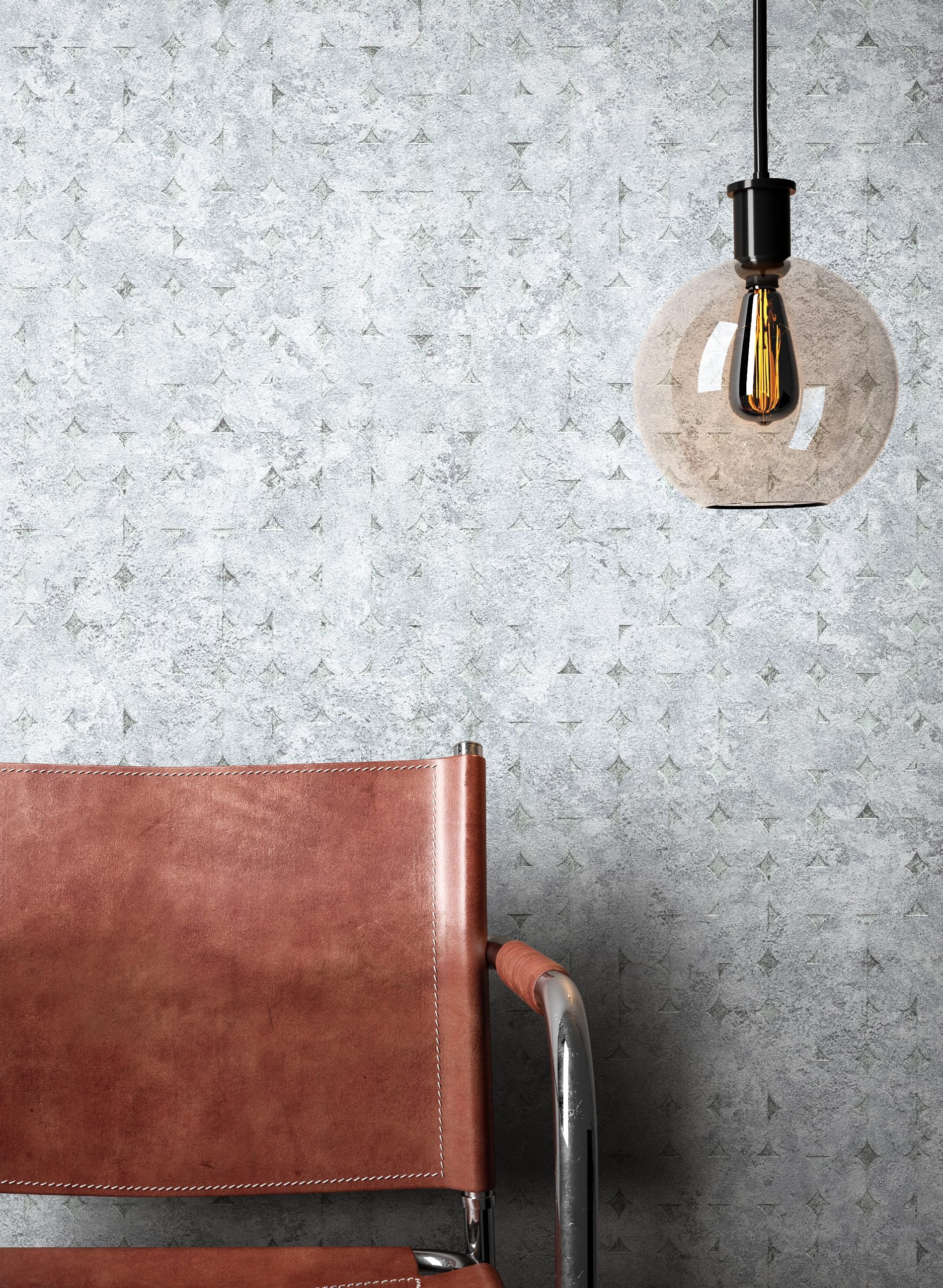 Saran Silver Grey