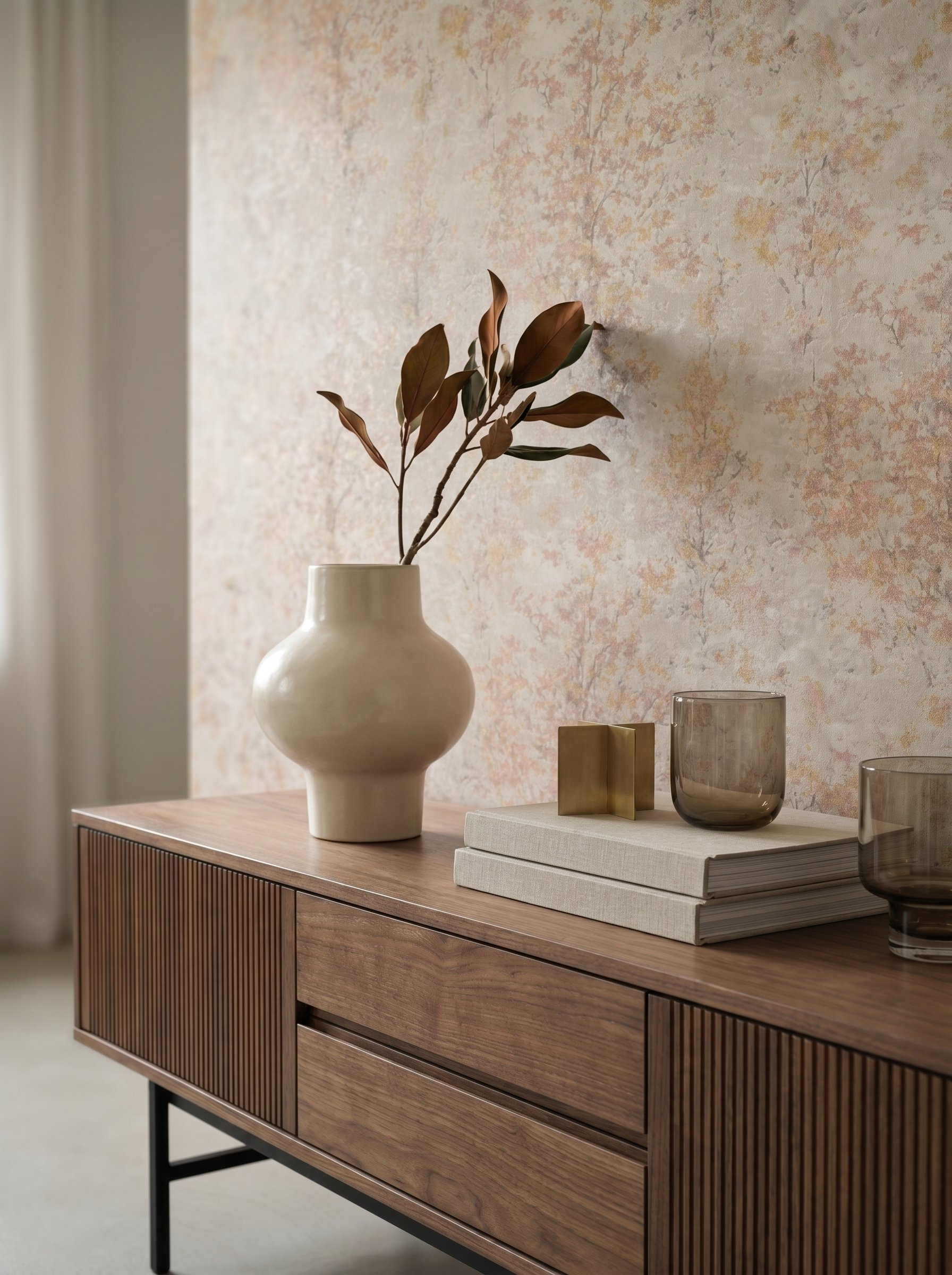 Jelmira Beige Grau