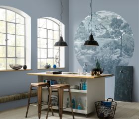 Circle Jungle Blue